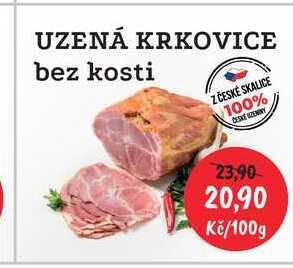 UZENÁ KRKOVICE bez kosti 100g