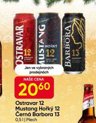 Ostravar 12 0,5l plech