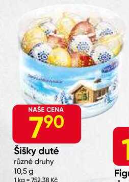 Šišky duté různé druhy 10,5 g