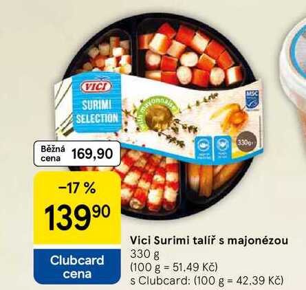 Vici Surimi talíř s majonézou, 330 g