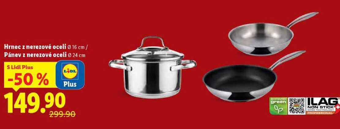 Hrnec z nerezové oceli/Pánev z nerezové oceli 