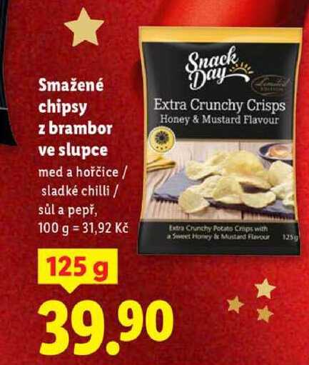Smažené chipsy z brambor ve slupce, 125 g