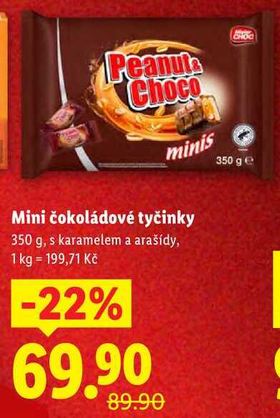 Mini čokoládové tyčinky, 350 g