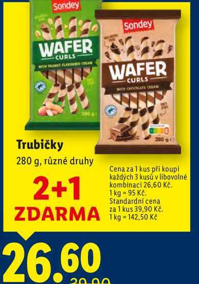 Trubičky, 280 g