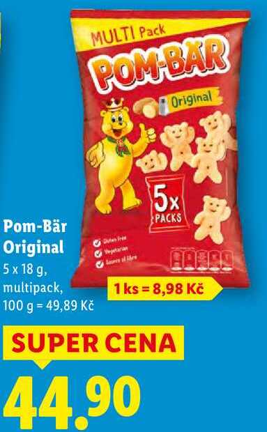 Pom-Bär Original, 5x 18 g