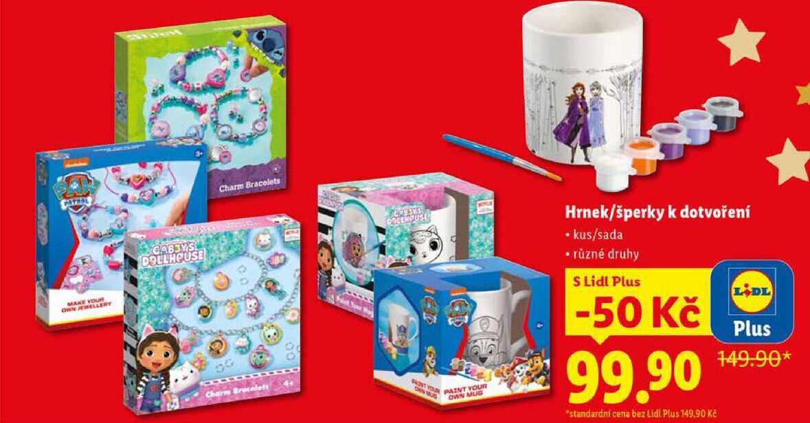 Hrnek/šperky k dotvoření