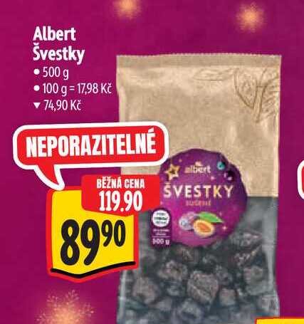 Albert Švestky 500 g 
