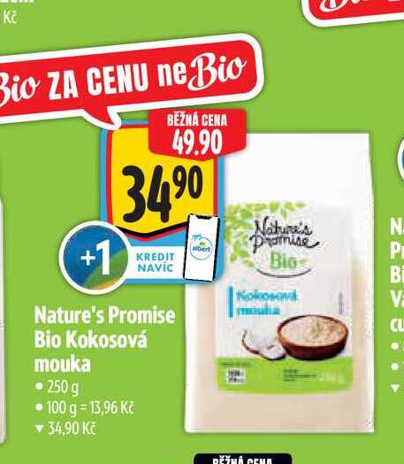  Nature's Promise Bio Kokosová mouka 250 g  