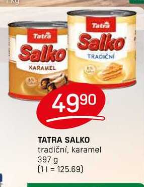TATRA SALKO tradiční, karamel 397 g