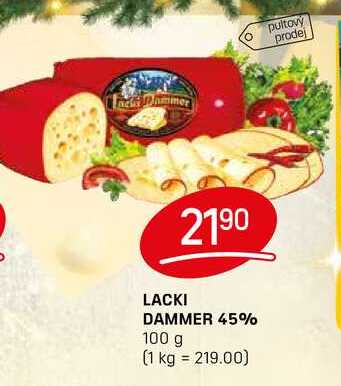 LACKI DAMMER 45% 100 g 