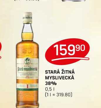 STARÁ ŽITNÁ MYSLIVECKÁ 38% 0,5l