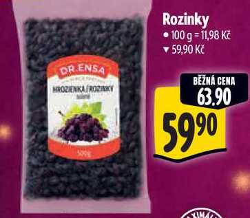 Rozinky 500 g 