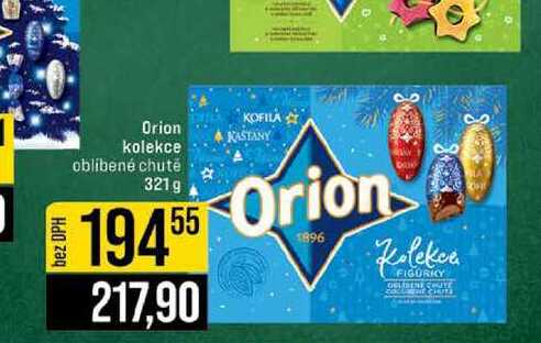 Orion kolekce oblíbené chutě 321g