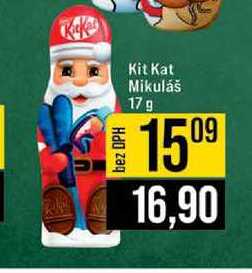 Kit Kat Mikuláš 17 g 