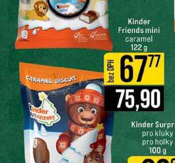 Kinder Surprise pro kluky pro holky 100 g 
