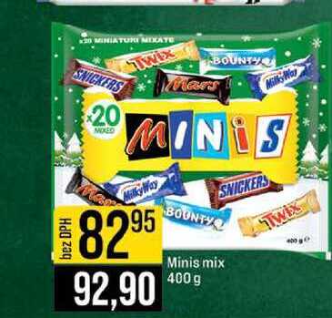 Minis mix 400g