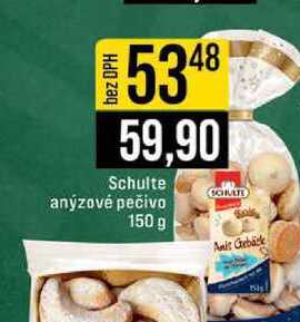 Schulte anýzové pečivo 150 g 