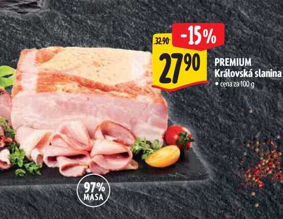 PREMIUM Královská slanina 100 g