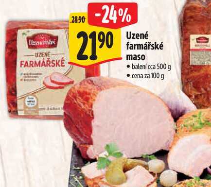  Uzené farmářské maso 500 g