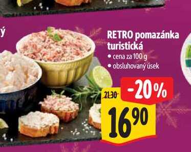 RETRO pomazánka turistická 100 g