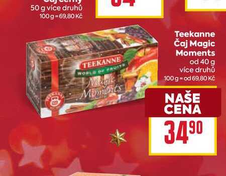 Teekanne Čaj Magic Moments od 40 g 