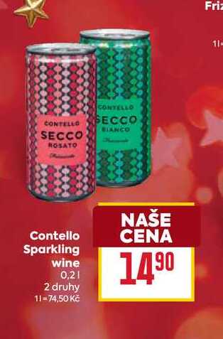 Contello Sparkling wine 0,2l