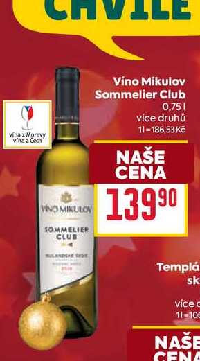 Vino Mikulov Sommelier Club 0,75l