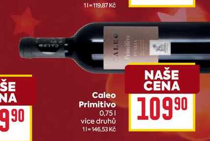 Caleo Primitivo 0,75l