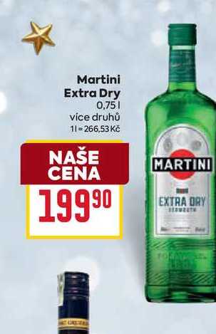 Martini Extra Dry 0,75l