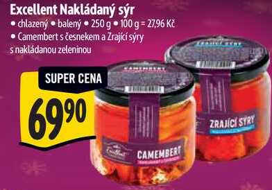 Excellent Nakládaný sýr, 250 g