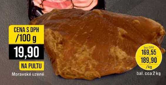 Moravské uzené 100g