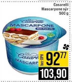 Casarelli Mascarpone sýr 500 g