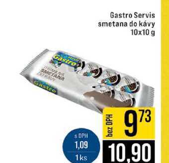 Gastro Servis smetana do kávy 10x10 g
