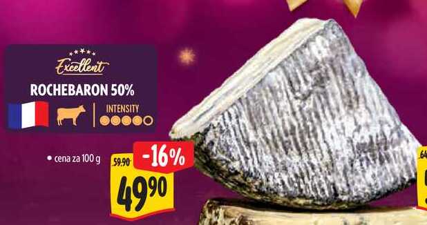 ROCHEBARON 50%, cena za 100 g  