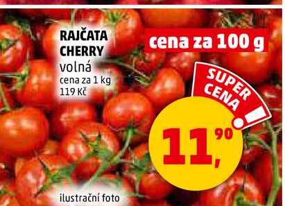 RAJČATA CHERRY, 100 g