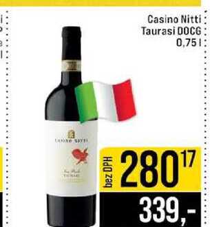 Casino Nitti Taurasi DOCG 0,75l