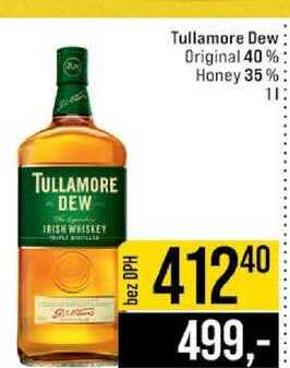 Tullamore Dew Original 40% Honey 35% 1l
