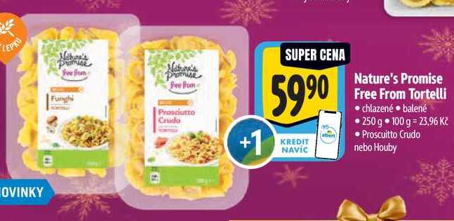 Nature's Promise Free From Tortelli, 250 g  
