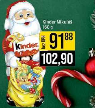 Kinder Mikuláš 160 g