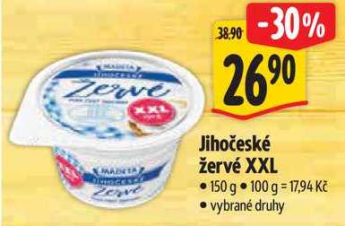 Jihočeské žervé XXL 150 g