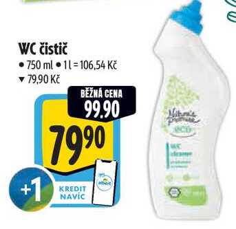 WC čistič, 750 ml 