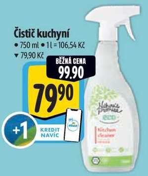 Čistič kuchyní, 750 ml 