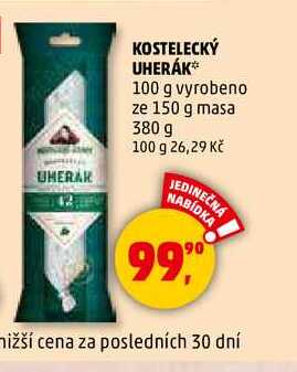 KOSTELECKÝ UHERÁK, 380 g 