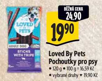 Loved By Pets Pochoutky pro psy, 120 g 