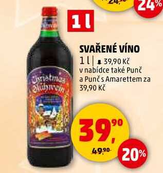 SVAŘENÉ VÍNO, 1 l