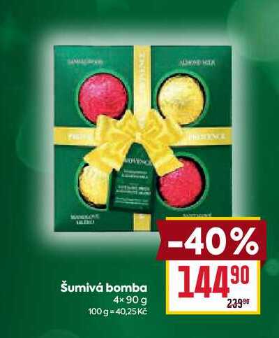 Šumivá bomba 4×90 g