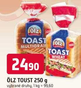 ÖLZ TOUST 250 g