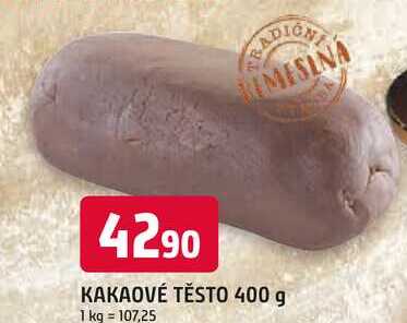 KAKAOVÉ TĚSTO 400 g