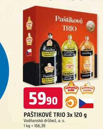 PAŠTIKOVÉ TRIO 3x 120 g