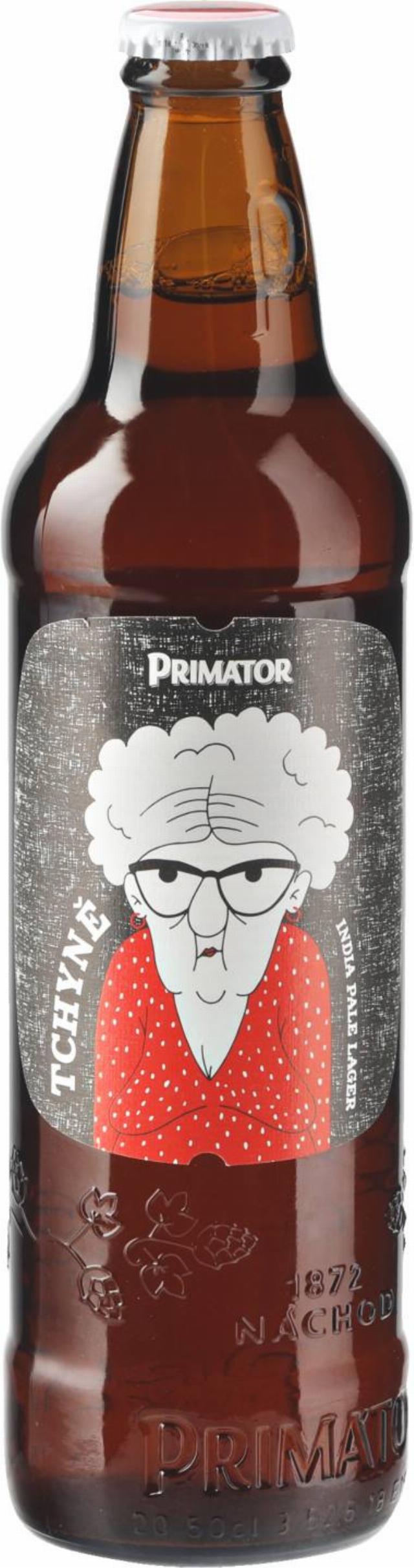 Primátor Tchyně Pivo nefiltrovaný světlý ležák